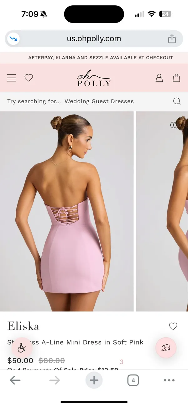 Oh Polly Mini Dress Corset - Image 2