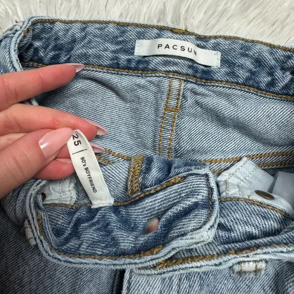 pacsun 90s boyfriend distressed jeans - Image 6