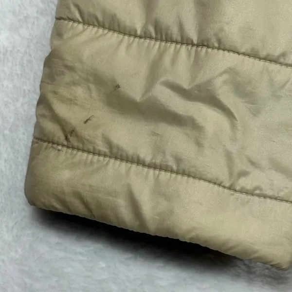 Patagonia Kai Lee Quilted Puffer Coat Lightweight Full Zip Jacket‎ Beige XS READ - Image 2
