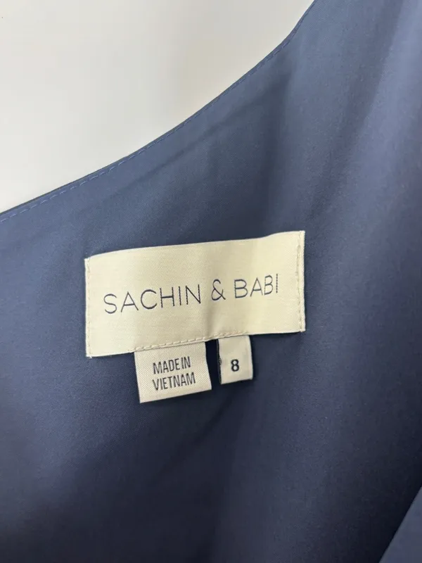 Sachin + Babi Chelsea Floral One-Shoulder Gown - Image 5