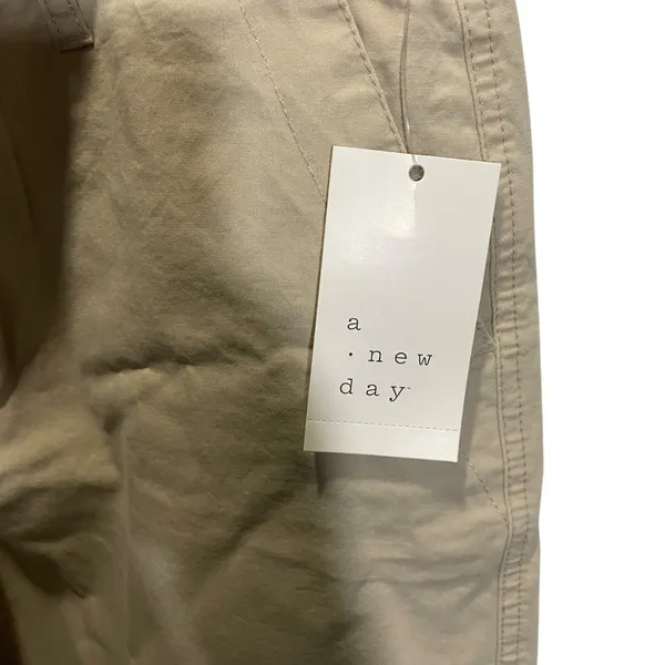 A New Day Women’s High-Rise Straight-Leg‎ Pants Size 8R Beige - Image 4