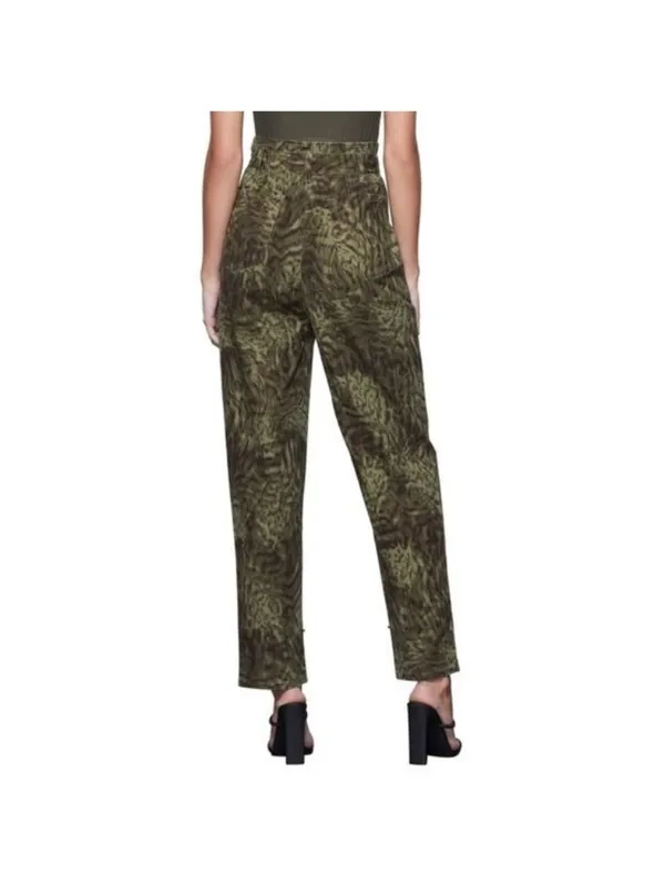 Good‎ American Paperbag Straight Leg Pants 25 Gorpcore Utility Minimalist Chic - Image 2