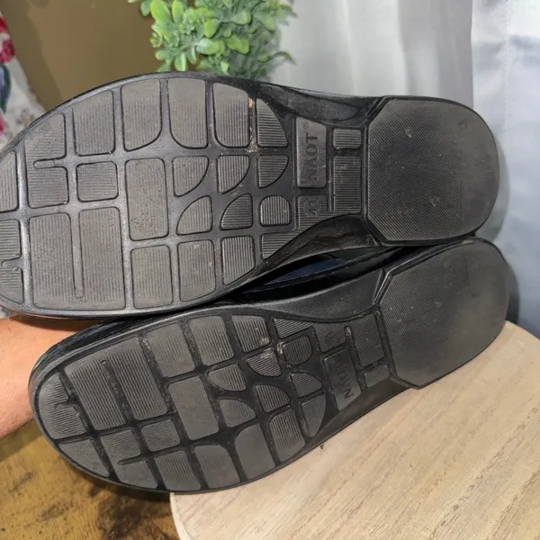 Naot Zafra Monstera Leaf Leather Mules 41~10 Blue Green Comfort Slip On Clogs - Image 6