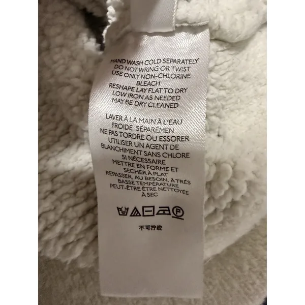 Pilcro Maia Cropped Quarter-Zip‎ Pullover Sweater Women's Size Small - Image 12