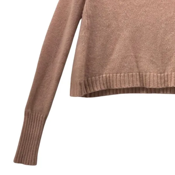 360‎ Cashmere Crop Sweater Pink Small - Image 5