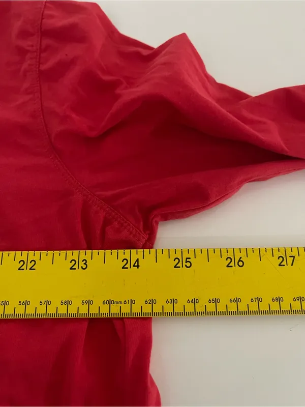 CRZ YOGA Red Long-Sleeve Boatneck Tee - Image 5