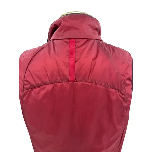 Lululemon Layer Up Reversible Vest‎ Burgundy Red Insulated Full Zip Size 6 - Image 13