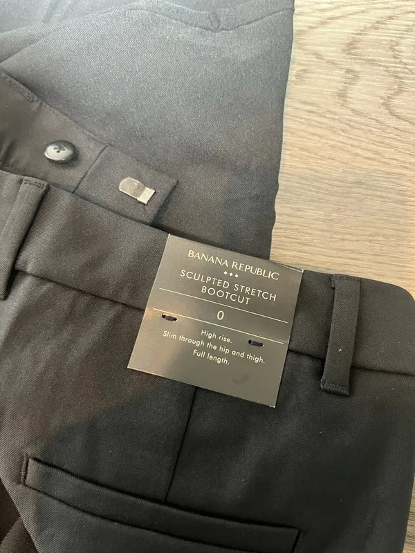 NWT Banana Republic High-Rise Bootcut Trousers - Image 4