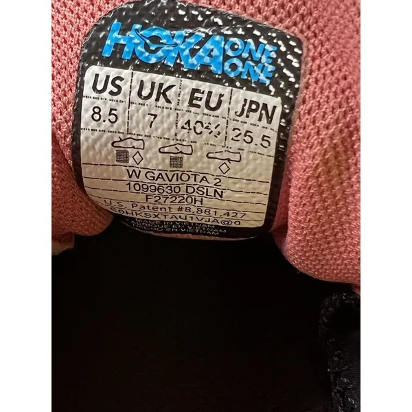 Hoka One Gaviota 2 Running Shoes Dark Shadow Lantana‎ Women’s Size 8.5 - Image 9