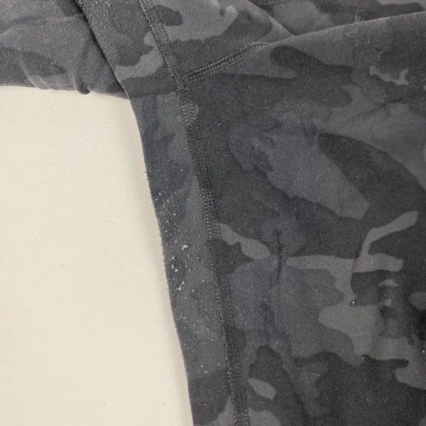 Lululemon Leggings Womens 10 Black Incognito Camo High Rise‎ Yoga Athletic Pants - Image 5