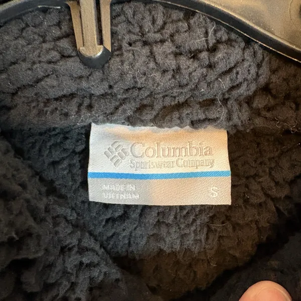 Columbia‎ Women Birchwood Quilted Sherpa Lined Jacket Black Size Small NWT - Image 3