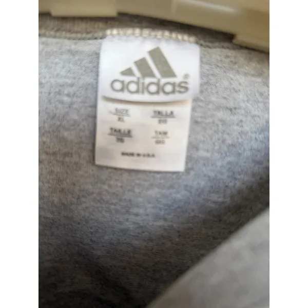 Vintage FIFA WORLD Cup Adidas XL USA Women's 2003 Long Sleeve T-Shirt Gray - Image 7