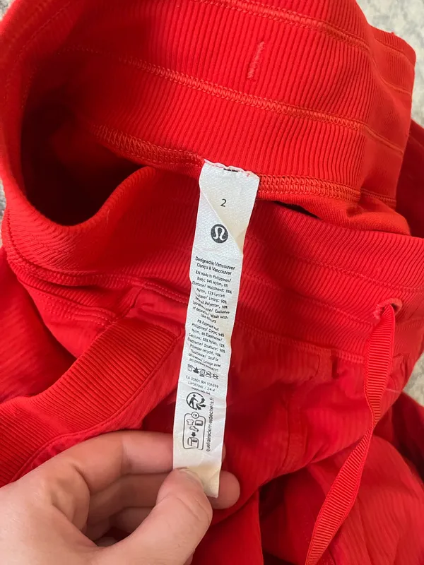 Lululemon Dance Studio Joggers Mid-Rise red - Image 6