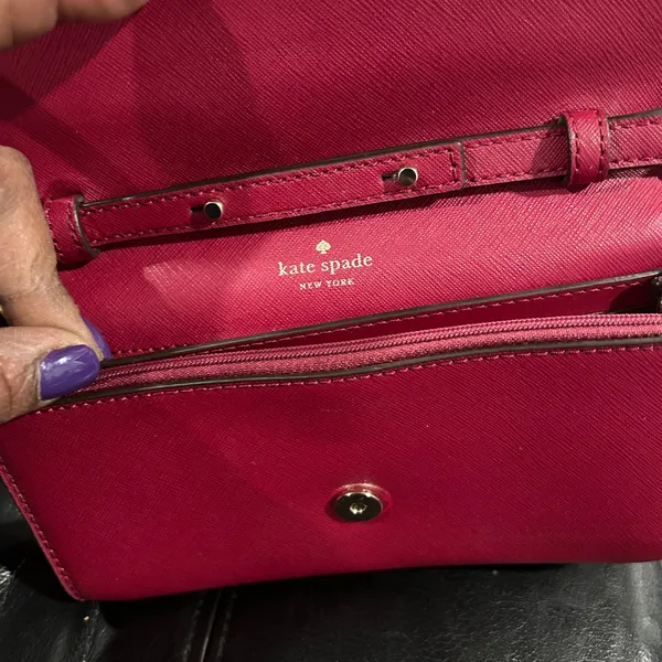 Kate Spade Fuchsia Crossbody Bag - Image 7