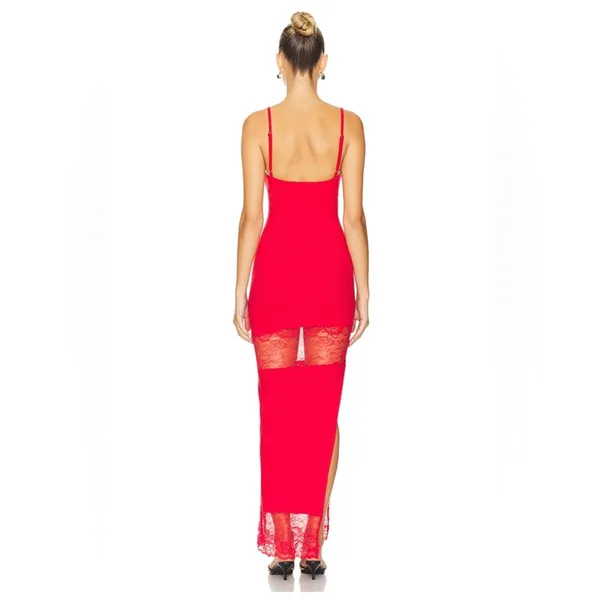 NWT Superdown Gemma Maxi Dress in Red, size XS - Image 3