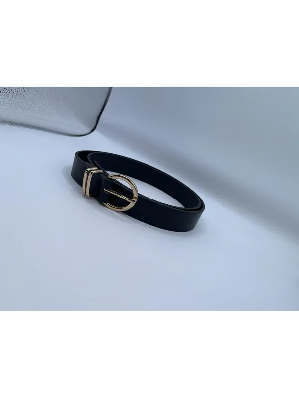 3 Pack Women's Leather Belts For Jeans Dresses Ladies Belt For Pants With Gold - Image 9