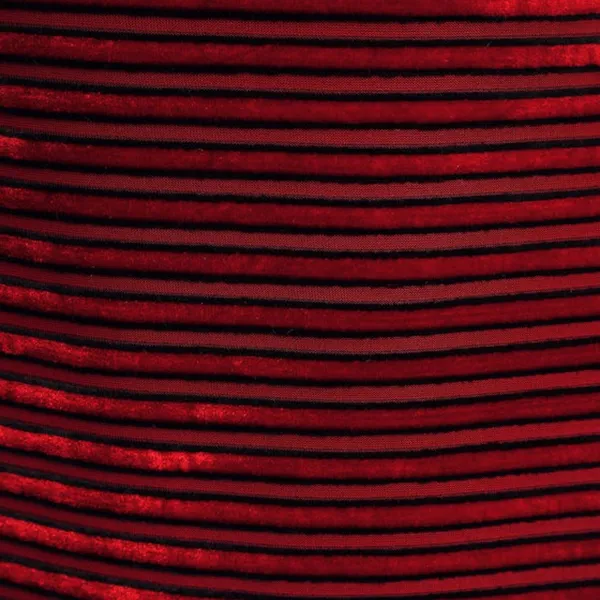 Lulus Ticket to Chic striped velvet balloon sleeve dress - Image 9