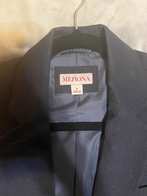 Merona Navy Blue Jacket - Image 2