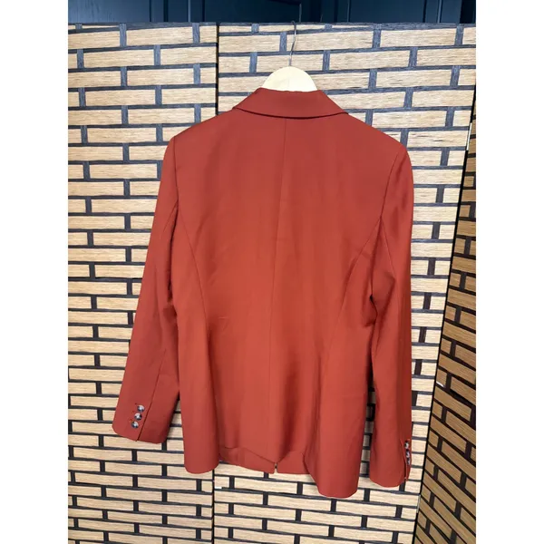 Alex Marie Burnt Orange‎ Blazer Size 6 - Image 2