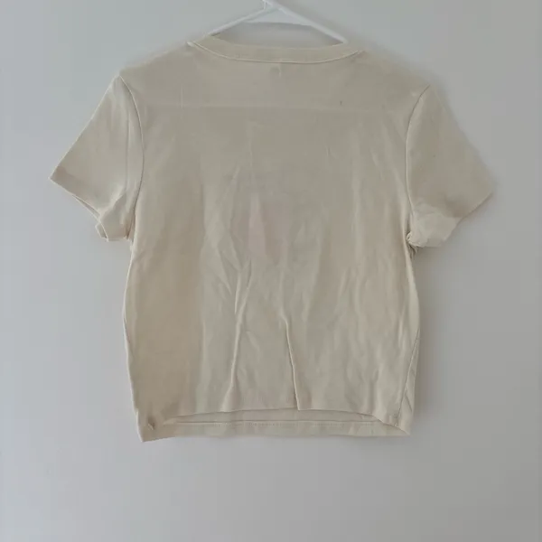 Bella Canvas Tri Delta Cream Teddy Bear Baby Tee - Image 3