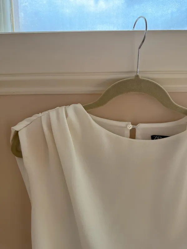 ZARA Dress Mini White - Image 4