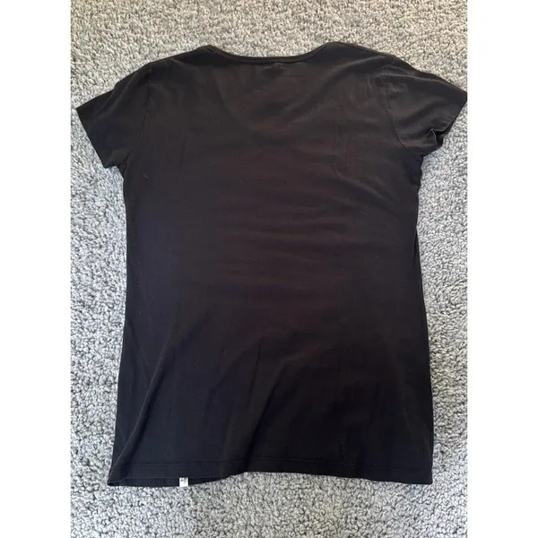 47 Brand Atlanta Falcons Womens Scoop Neck T-Shirt Black Size XL - Image 3