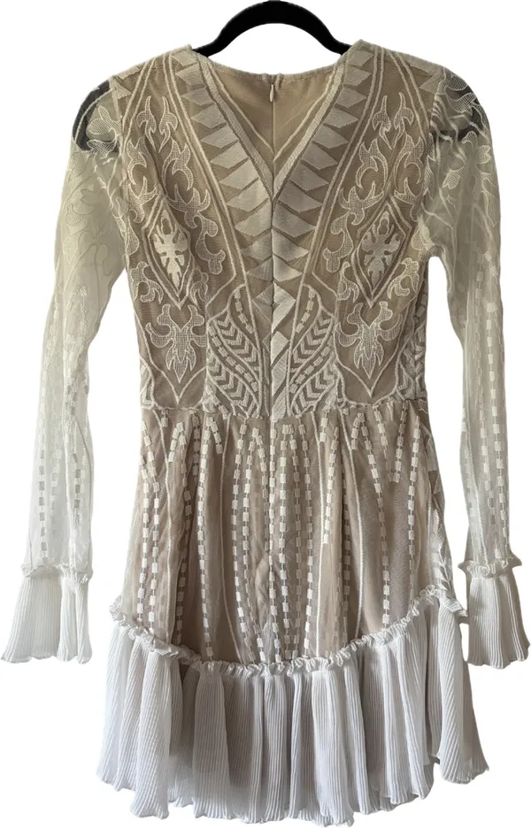 Hello Molly Spend All Your Time Waiting Dress White - Image 4