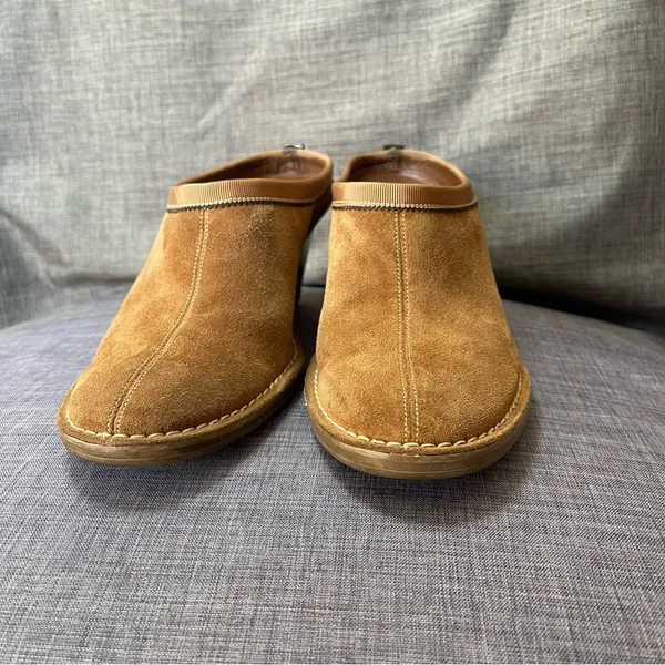 Cole Haan Suede Mules SZ 7.5B - Image 3
