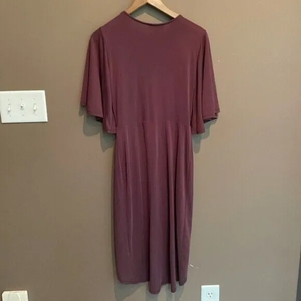 Lulus Dulcet Surplice Midi Dress Purple Size‎ Small - Image 7