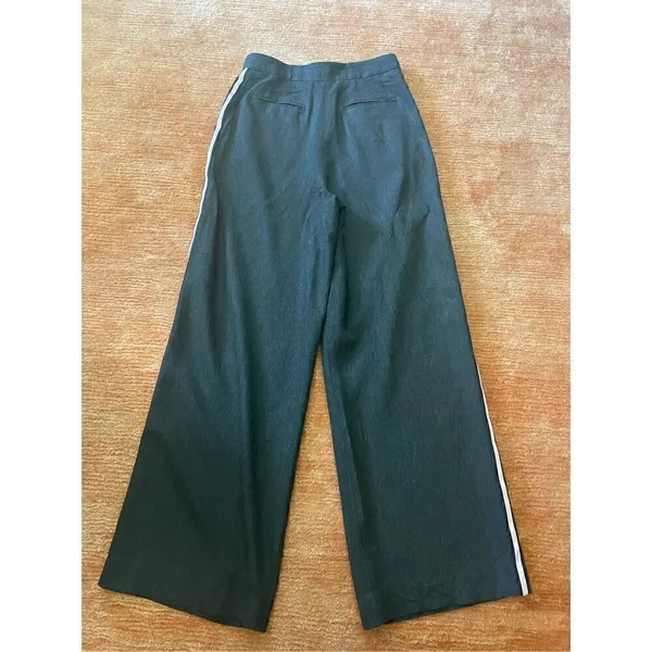TORY BURCH wide leg  high rise pants M - Image 7