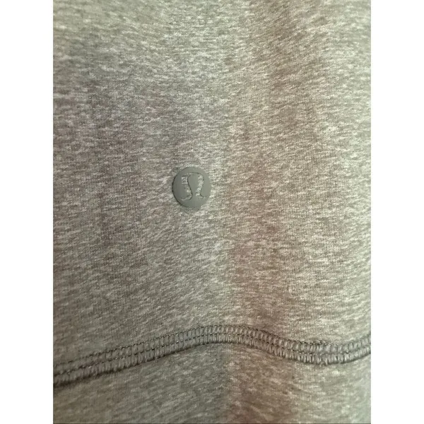 Lululemon ready to Rulu grey cowl crop pullover size 4 - Image 6