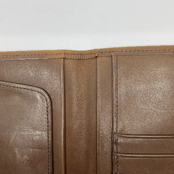 Coach Billfold Brown Leather Wallet - Image 8