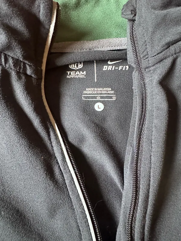 Nike Packers Dri-FIT Quarter Zip Pullover Size Large - Image 3