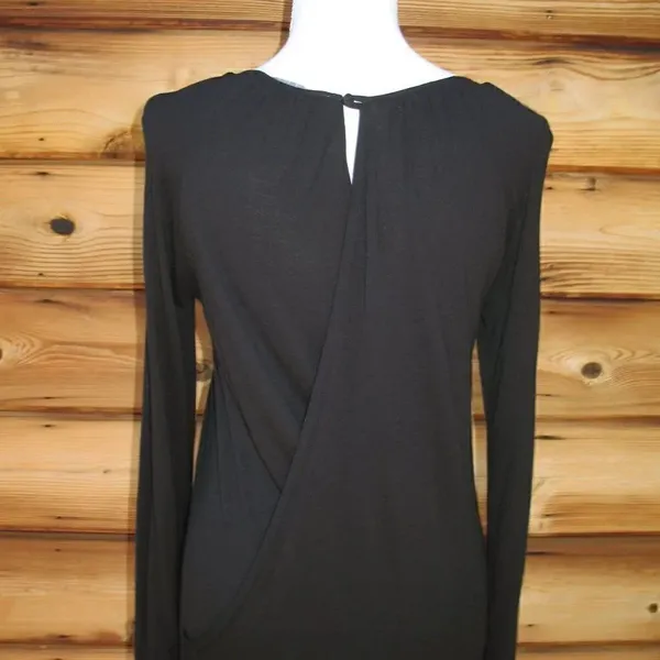 Reiss Black Jersey Dress  - Image 6