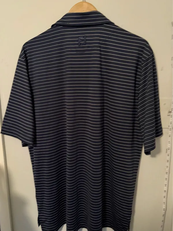 FJ men polo Blue Size L - Image 2