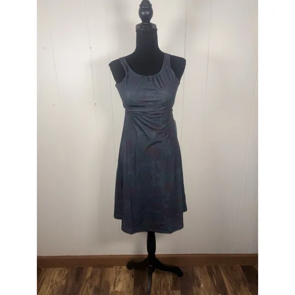 prAna Women's Skypath athletic Dress IN DEEP PINE DOTTY Xs NWT - Image 3