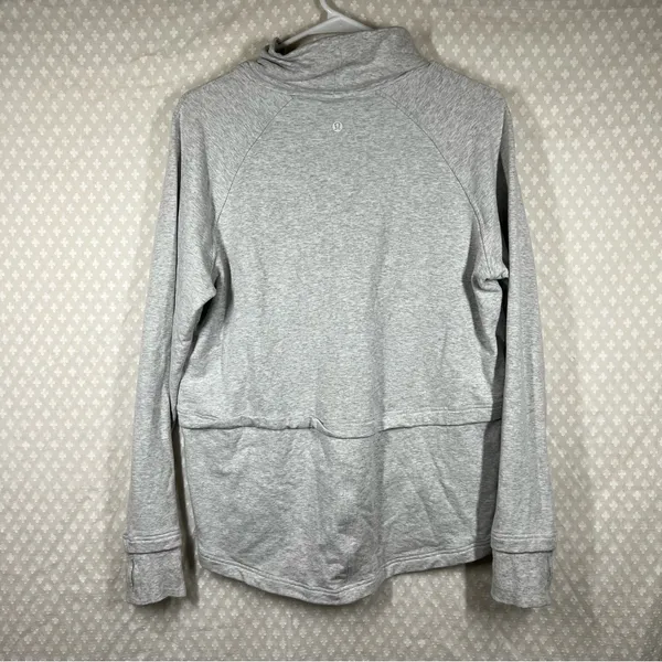 Lululemon‎ Heather Grey Find Your Unwind Pullover Sweater - Image 7