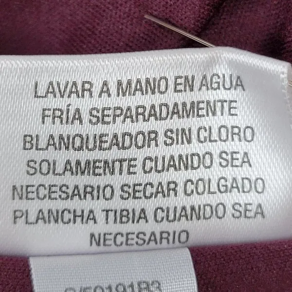 Bar III Women Burgundy Blue Lace Striped Maxi Skirt Size S‎ - Image 7