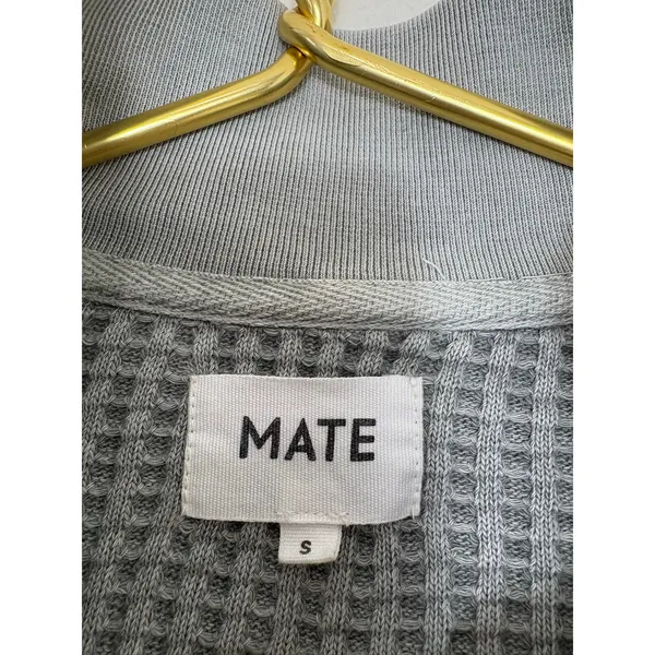 Mate The Label Organic Waffle Collared Half - Image 6