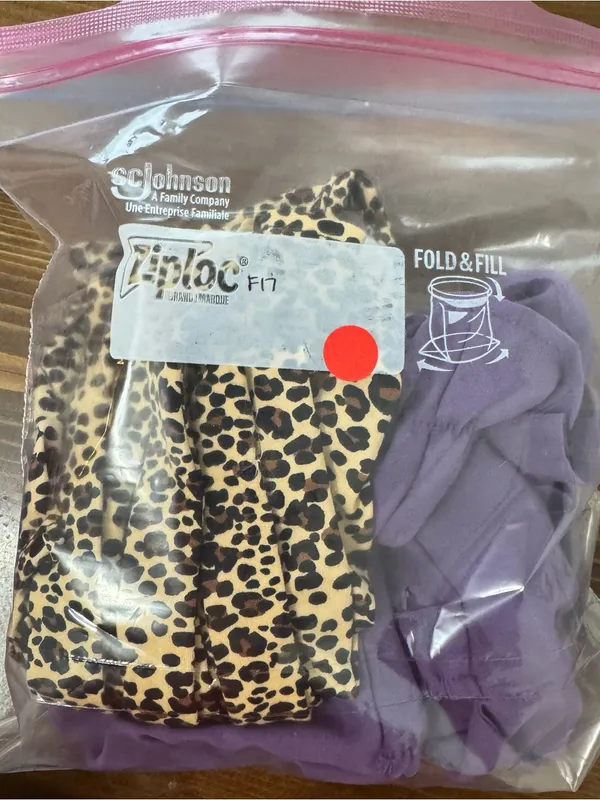 Shein animal print blouse that ties in the back - Image 5