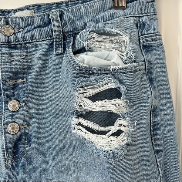 alter’d state Vervet Button Fly Destroyed Jeans 30 - Image 3