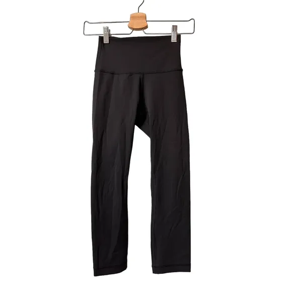 Wunder Train High-Rise Black leggings Crop 21" size 2 - Image 3