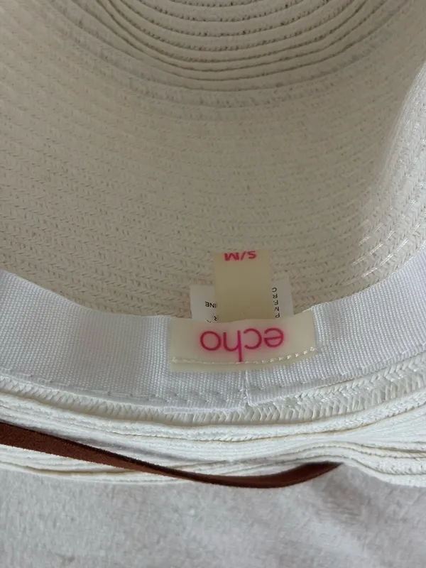 Cute Beach Hat White - Image 4