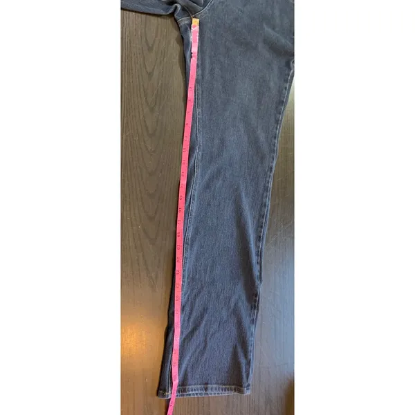 LL Bean Classic Fit Straight‎ Leg Jeans Womens 14 Tall Basic Stretch Everyday - Image 8