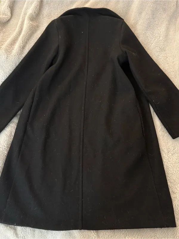 Zara Lapel Collar Coat - Image 4
