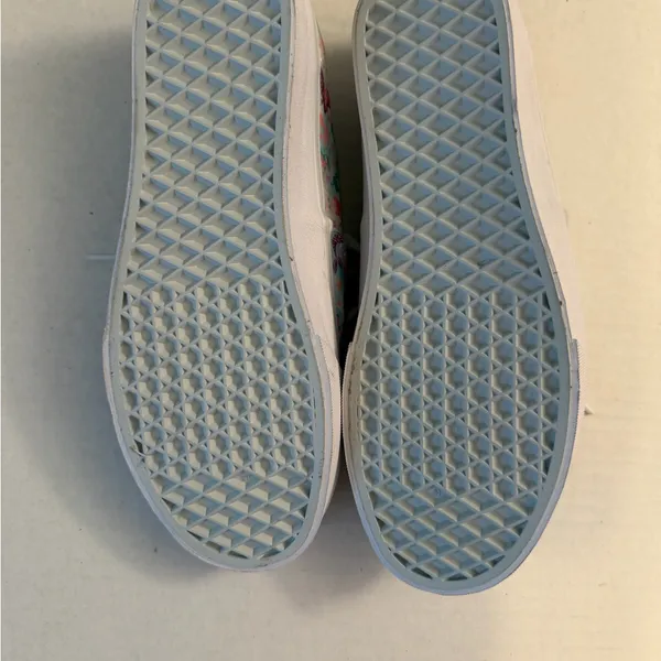 NWT Van’s Authentic Mermaid Ice Flow Glitter Lace Up Sneakers women’s 9 - Image 2