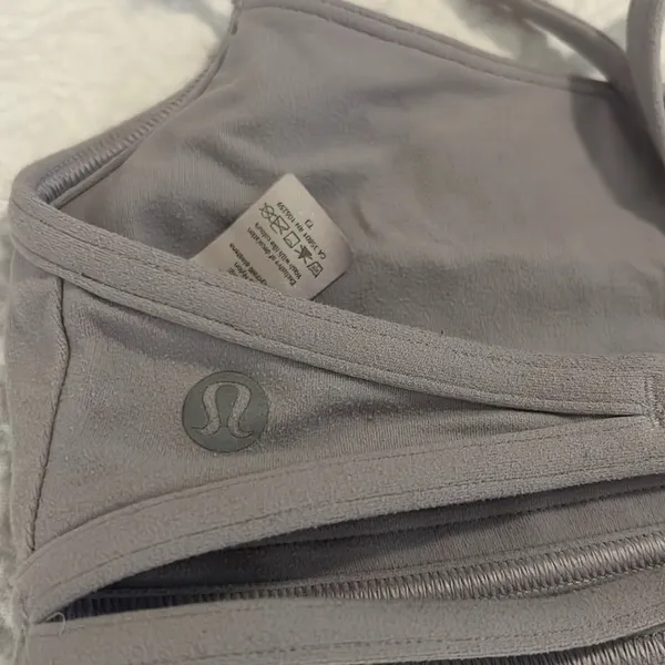 Lululemon Athletica Gray Sports Bra Intimates - Image 3