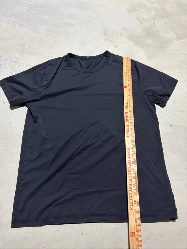 Lululemon Black Crew Neck T-Shirt activewear - Image 2