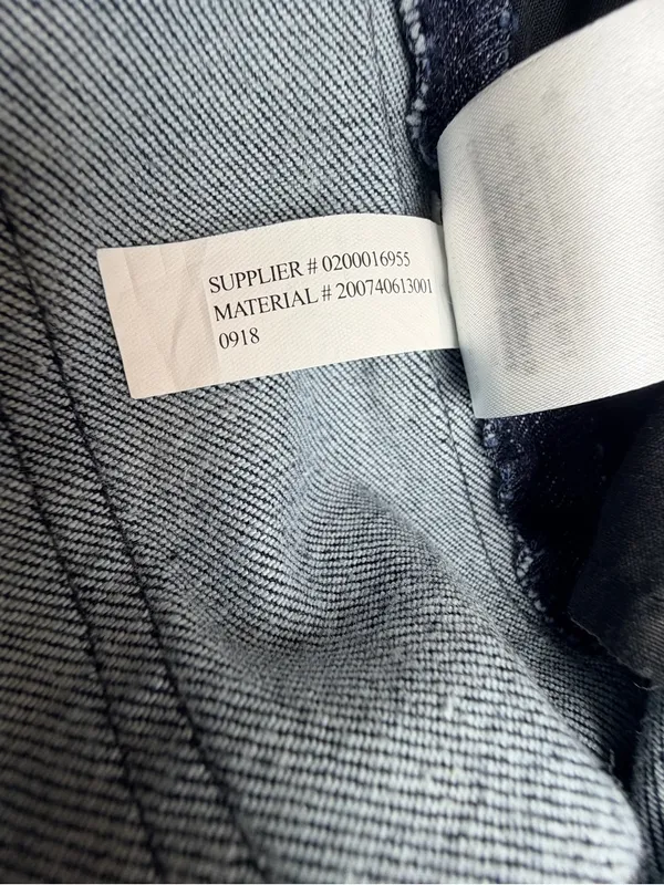 Lauren Ralph Lauren Regal Skinny Jeans Womens 10 Dark Wash Tuxedo Stripe - Image 10