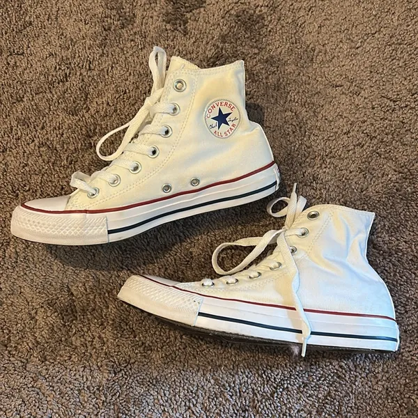 Converse Chuck Taylor All Star Canvas unisex high top OG white - Image 3